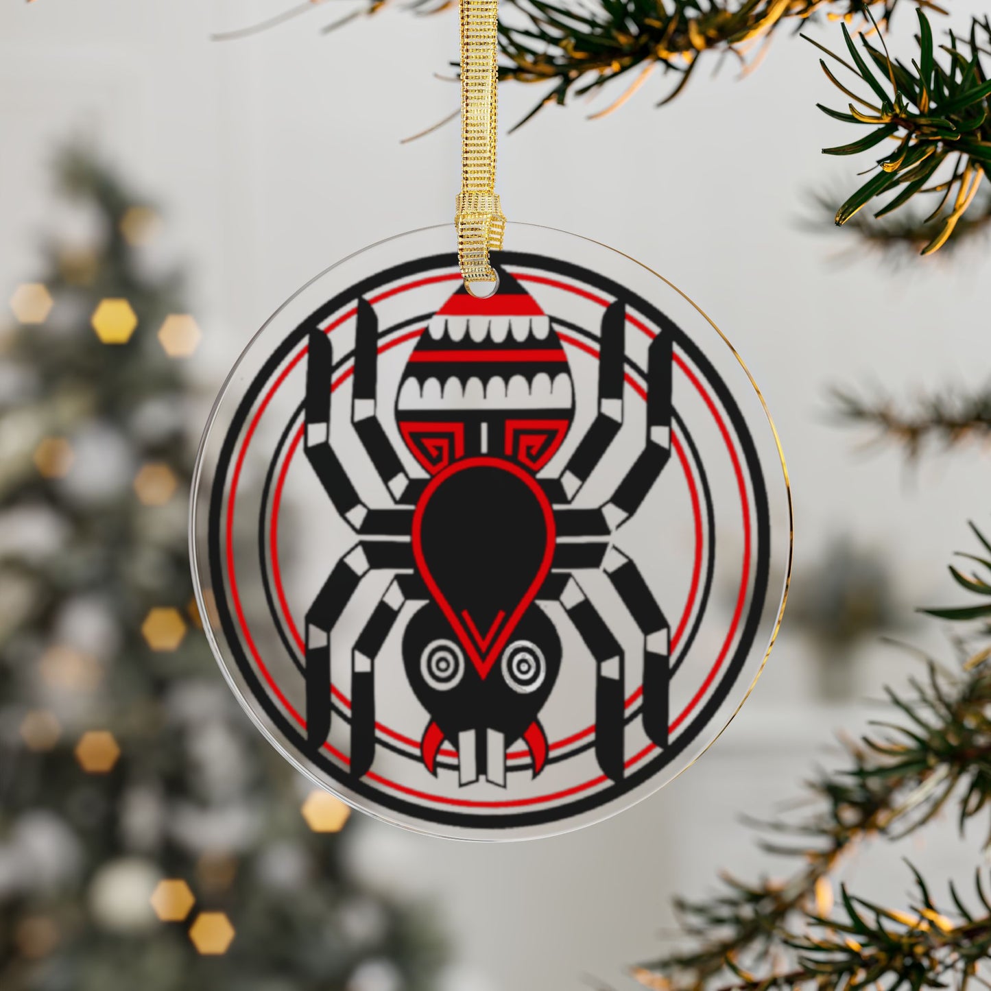 Acrylic Ornament - WaterSpider Design