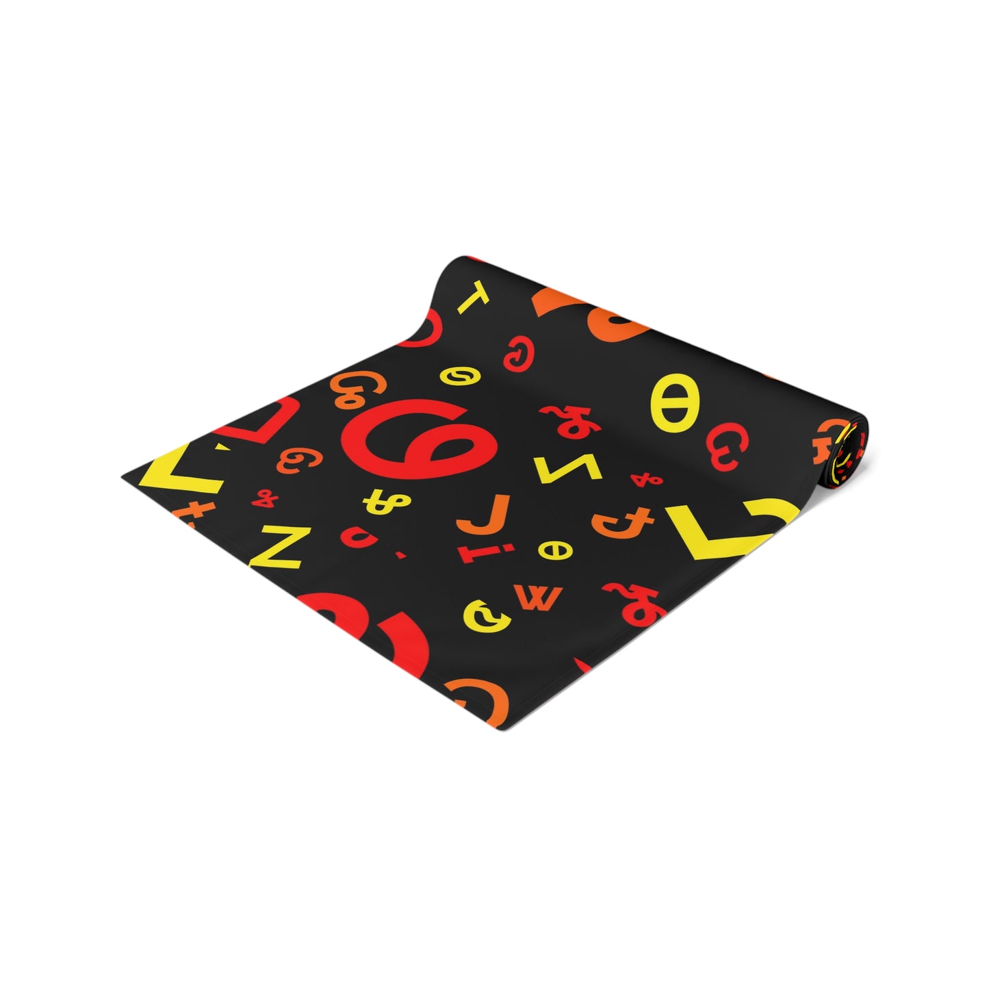 Syllabary table runner